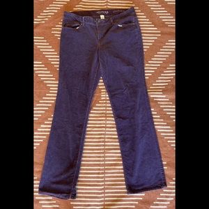 Sonoma Life+Style Women’s Purple Corduroy Pants